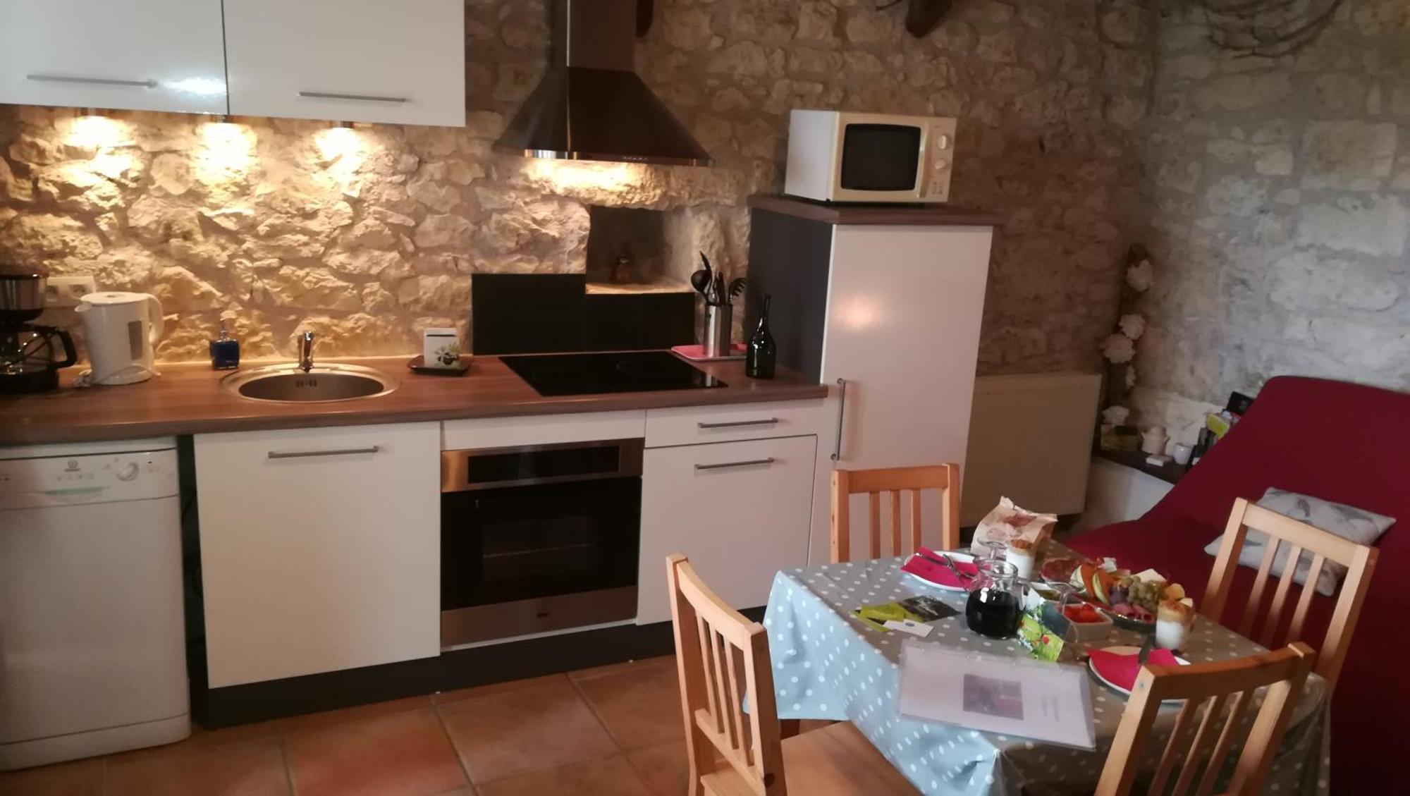 Maison de vacances Le Mas des papillons Fargues  Exterior foto