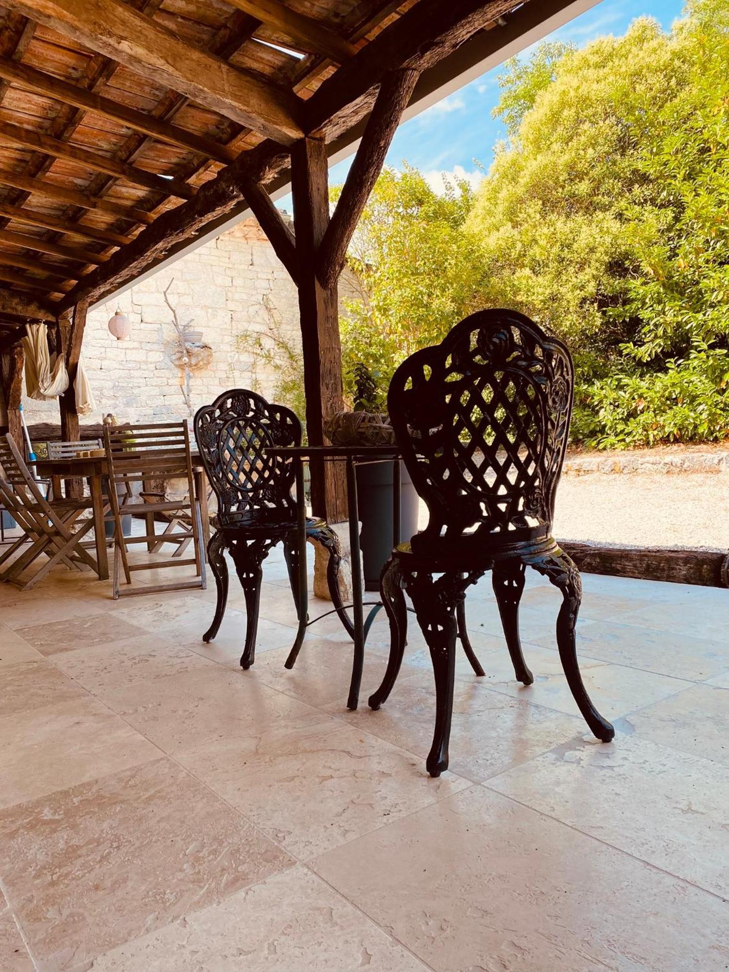 Maison de vacances Le Mas des papillons Fargues  Exterior foto