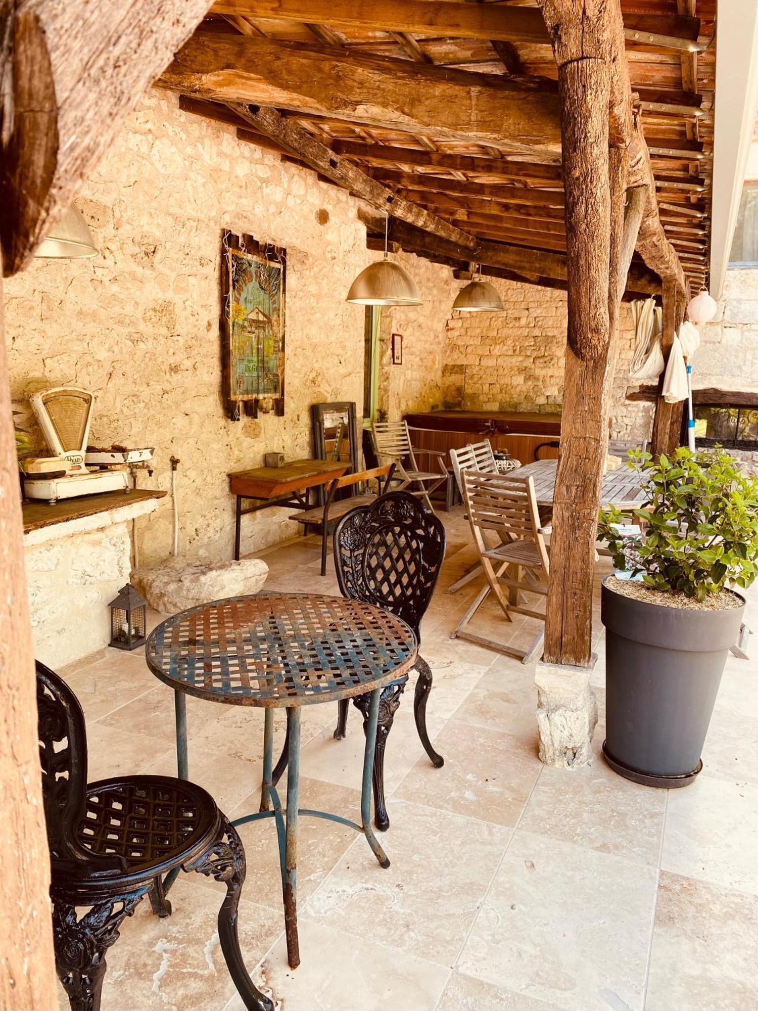 Maison de vacances Le Mas des papillons Fargues  Exterior foto