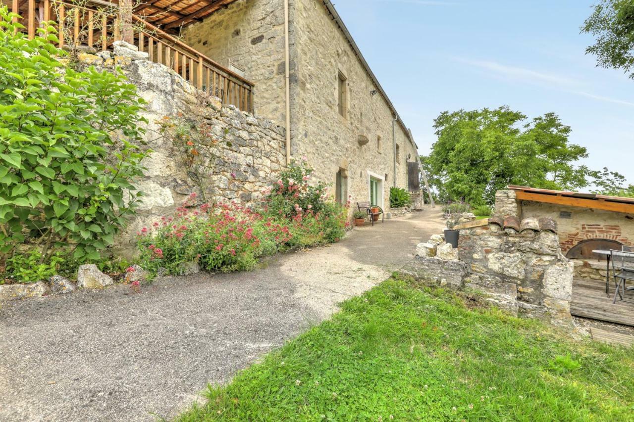 Maison de vacances Le Mas des papillons Fargues  Exterior foto